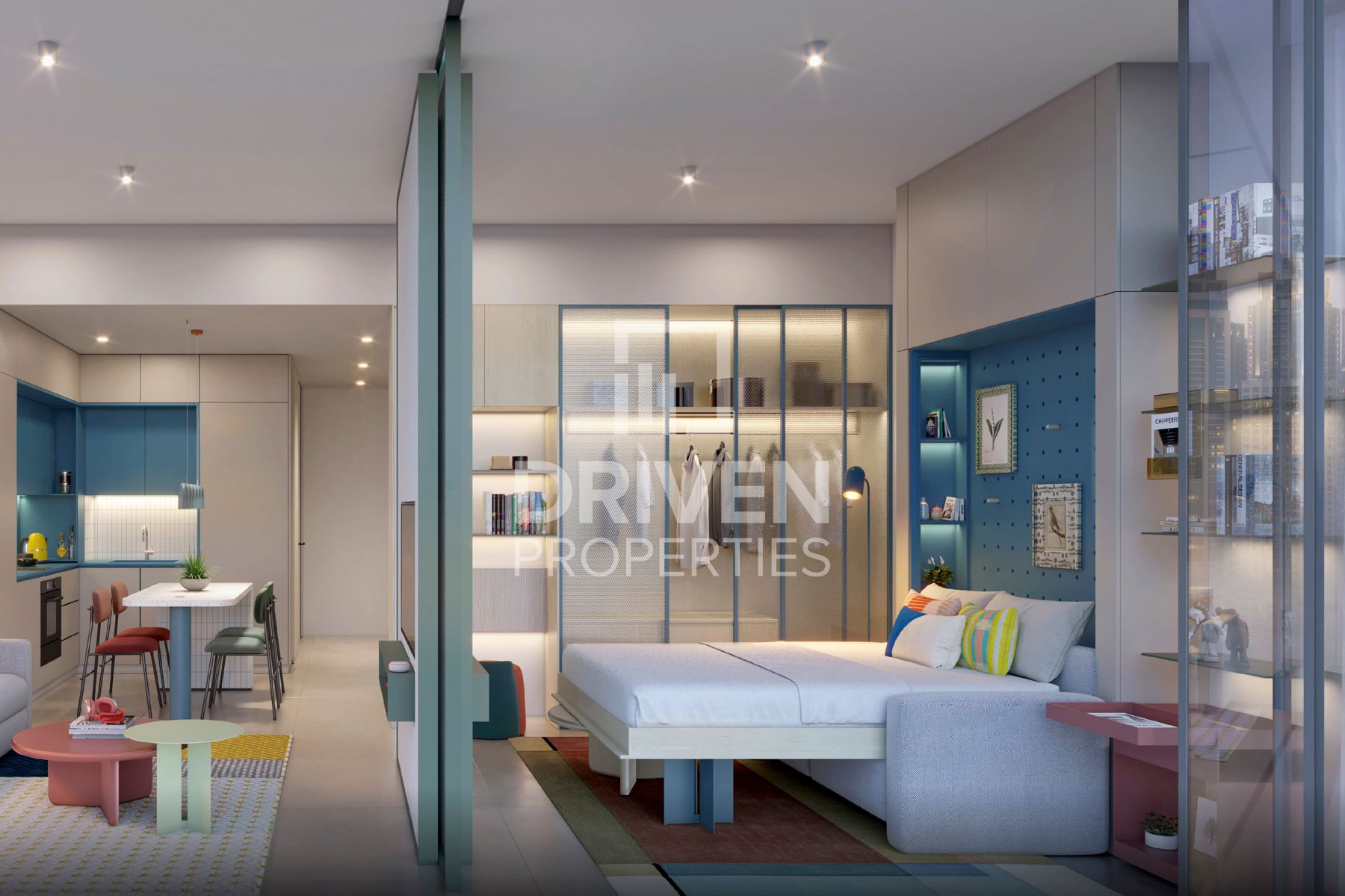 Corner Unit with Burj Khalifa and Canal Views