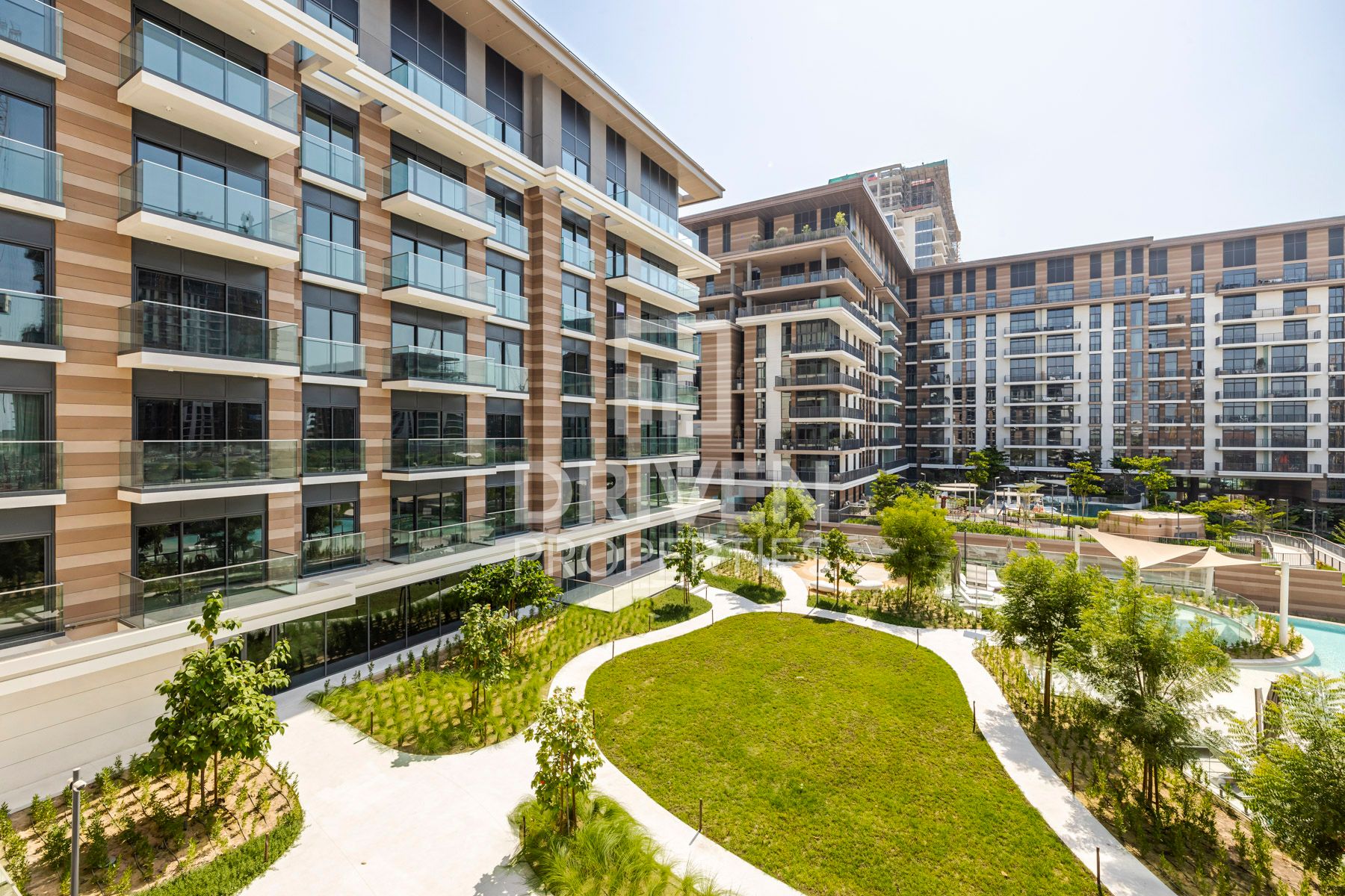 Brand New Split Layout Park and Pool View