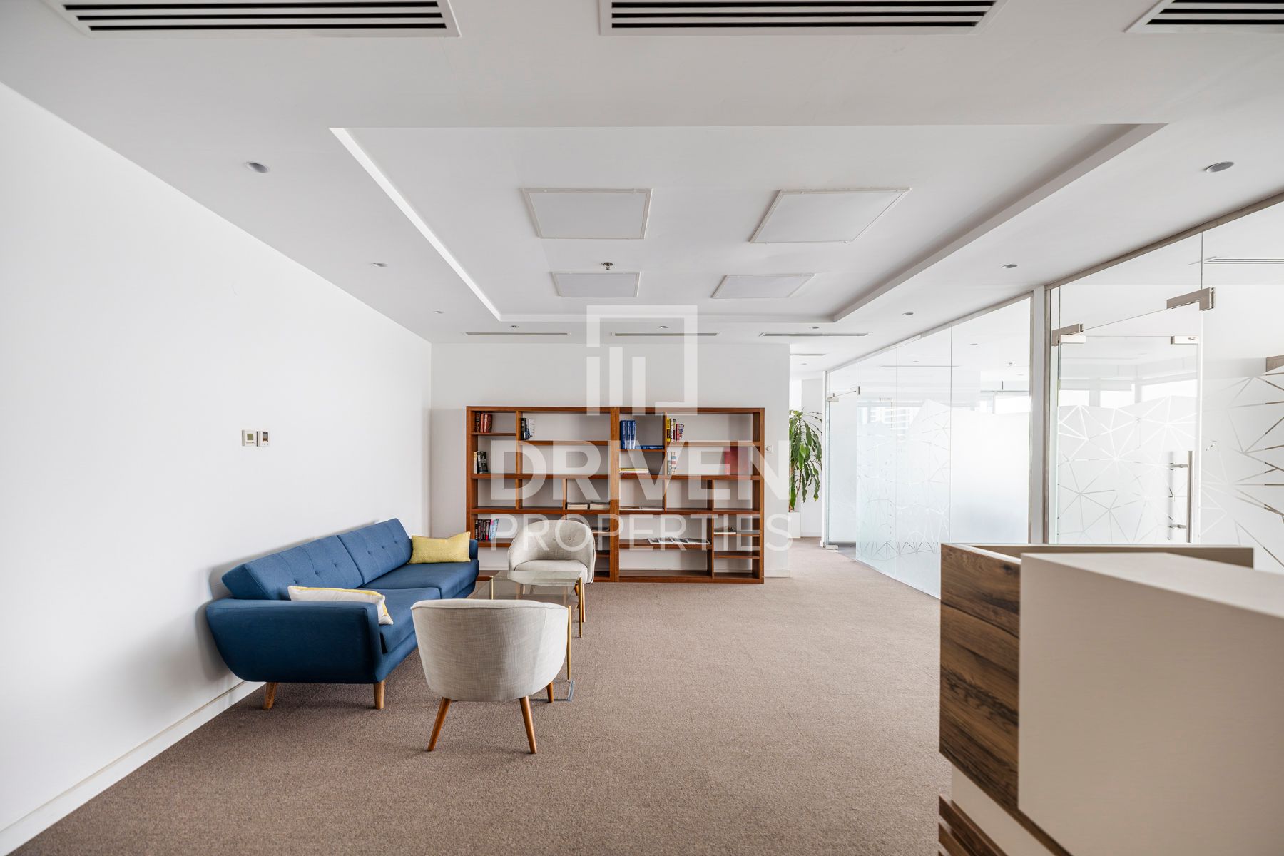 Office for Rent - Spacious Office With Balcony and Lake View