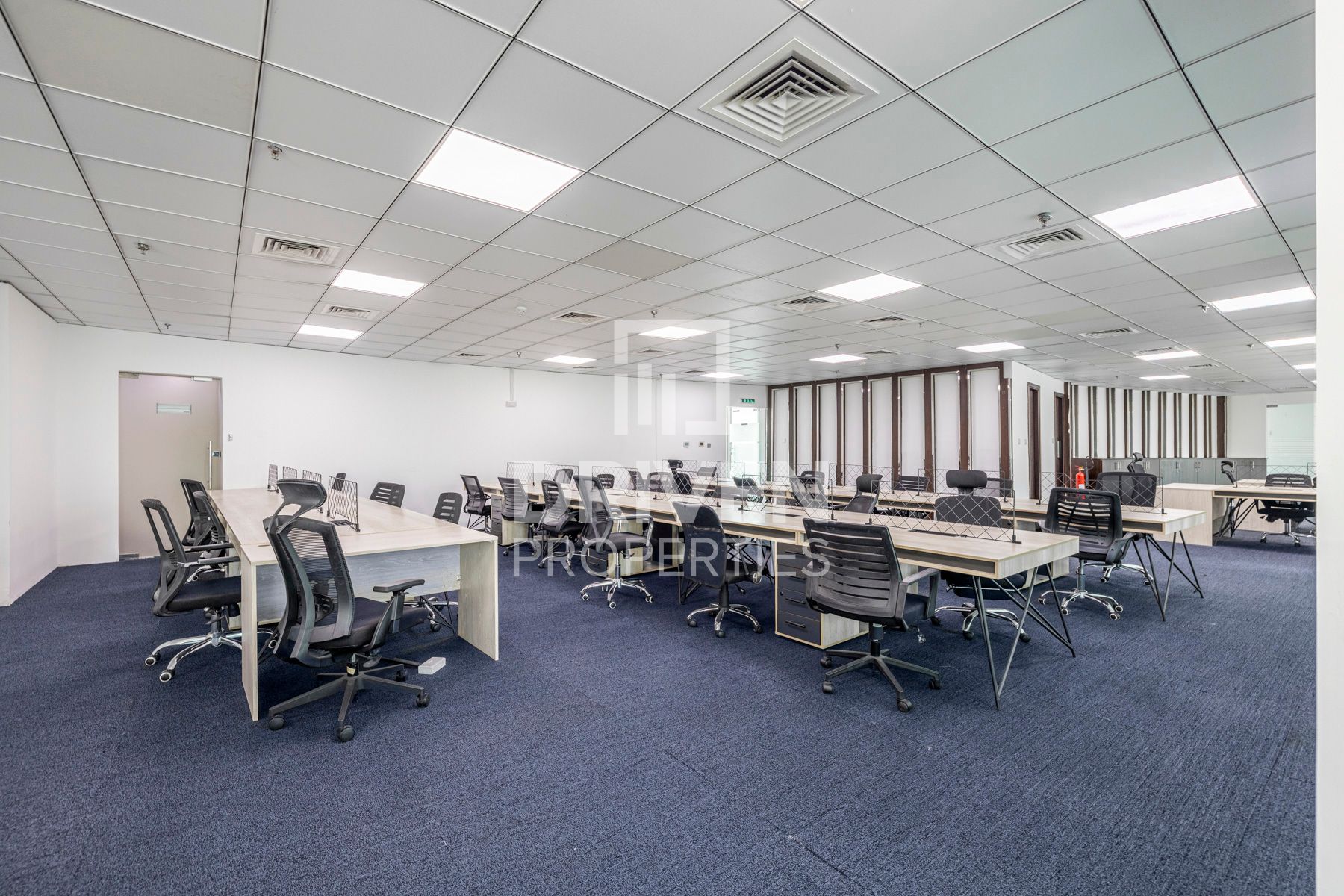 Modern Office Fitted Burj Khalifa View