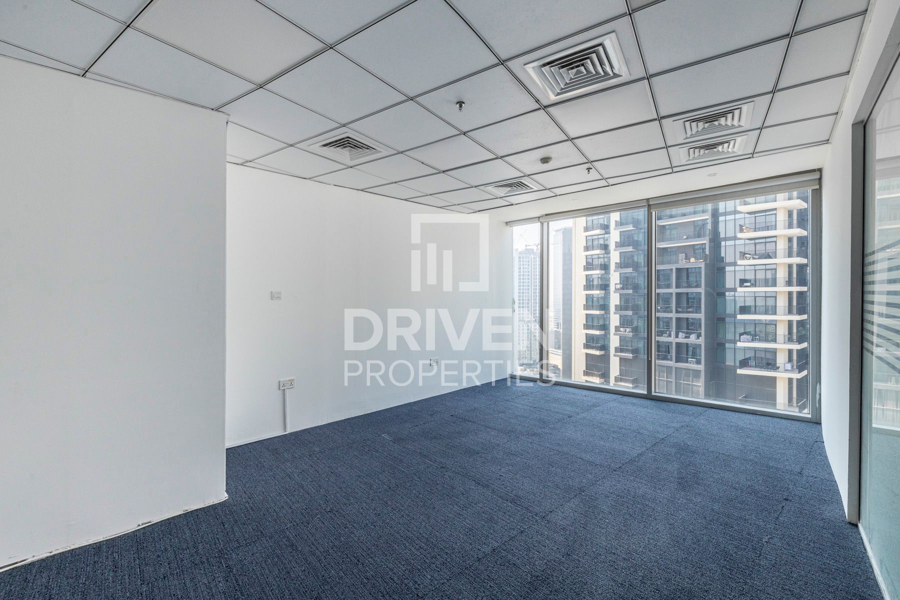 Modern Office Fitted Burj Khalifa View