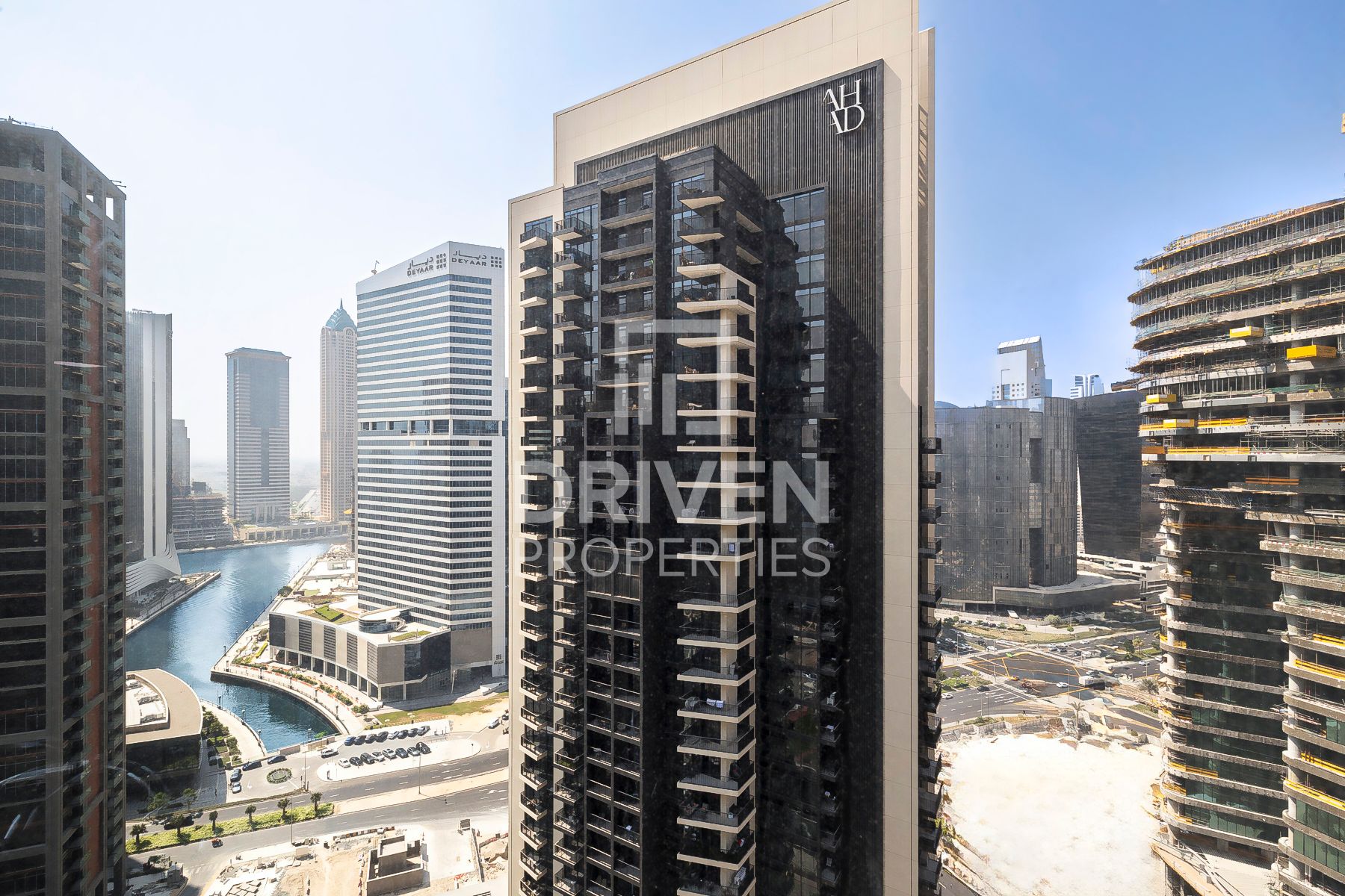 Modern Office Fitted Burj Khalifa View