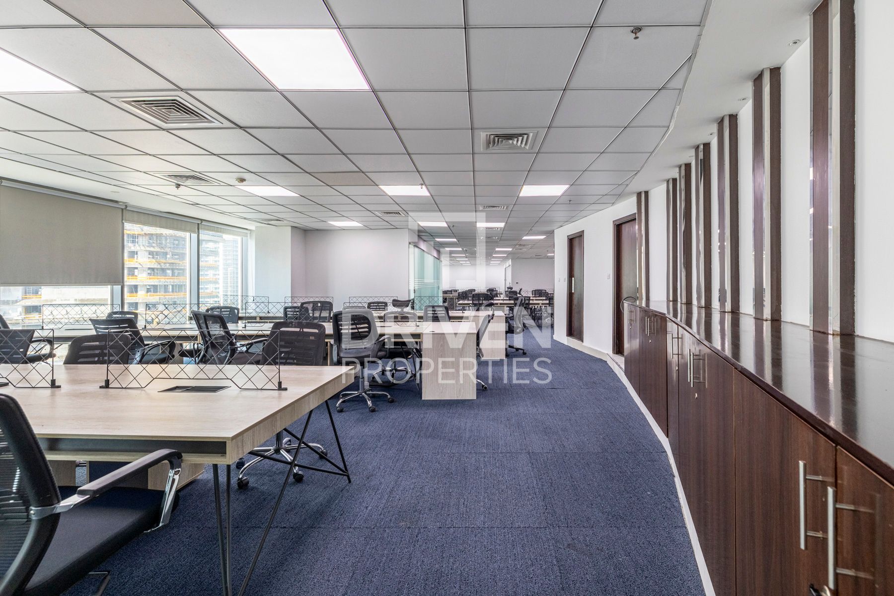 Modern Office Fitted Burj Khalifa View