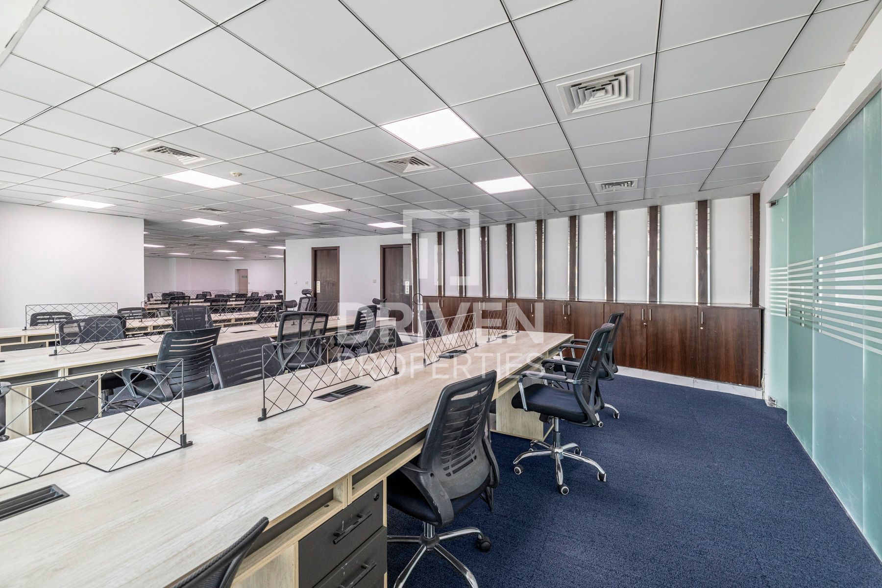Modern Office Fitted Burj Khalifa View
