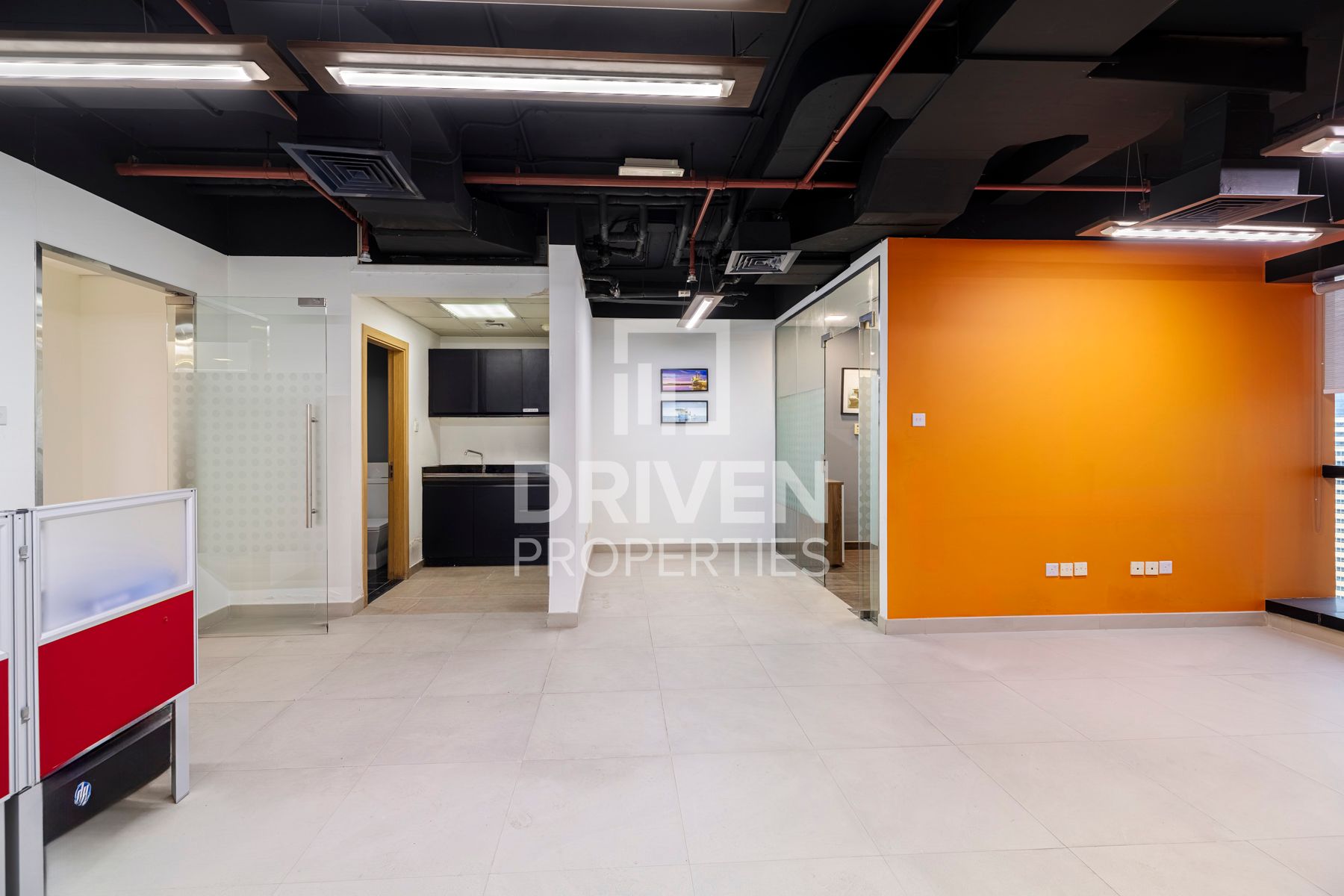 Office With Balcony Cabins and Conference Room