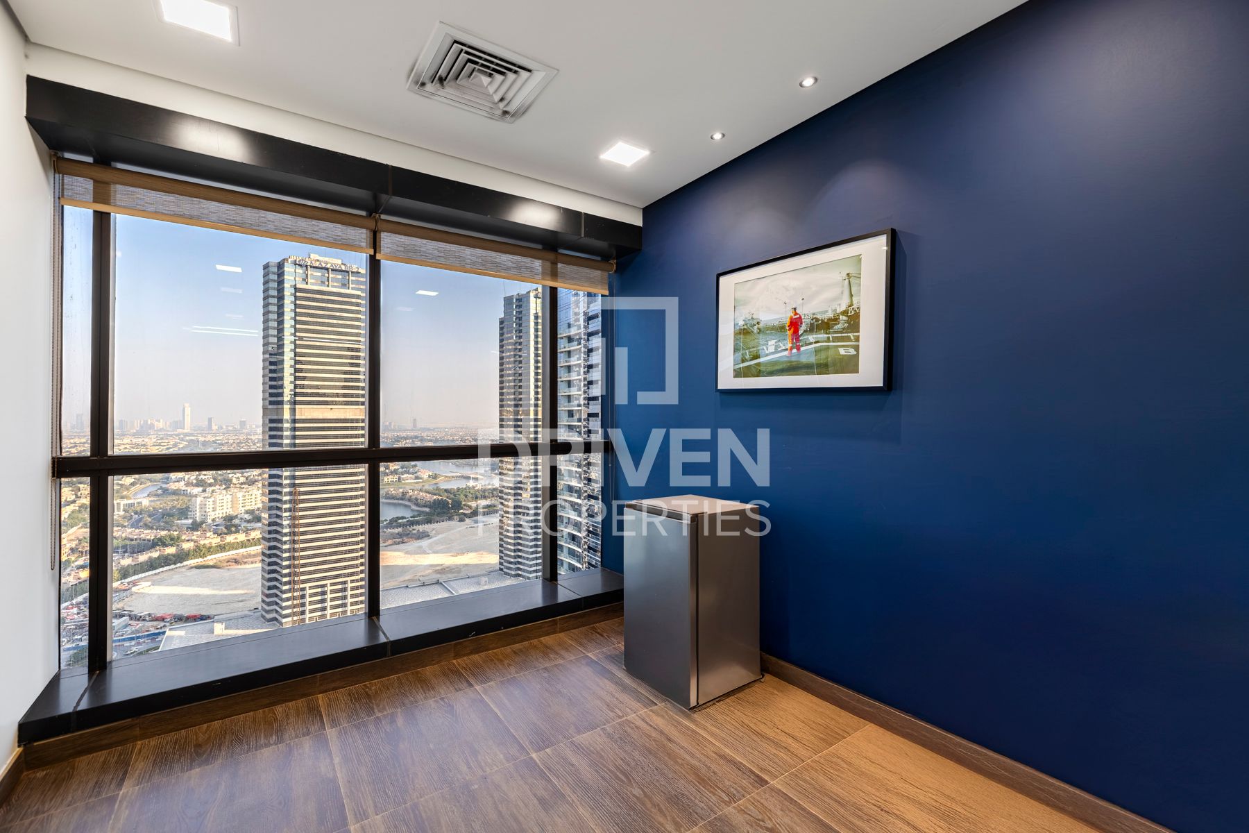 Office With Balcony Cabins and Conference Room