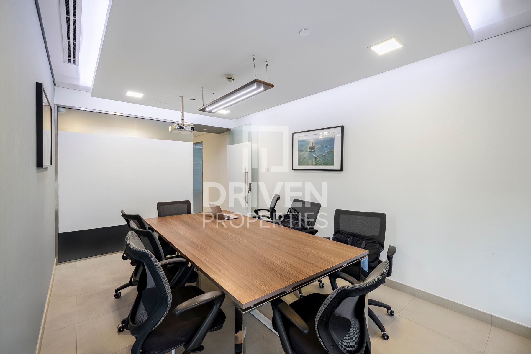 Office With Balcony Cabins and Conference Room