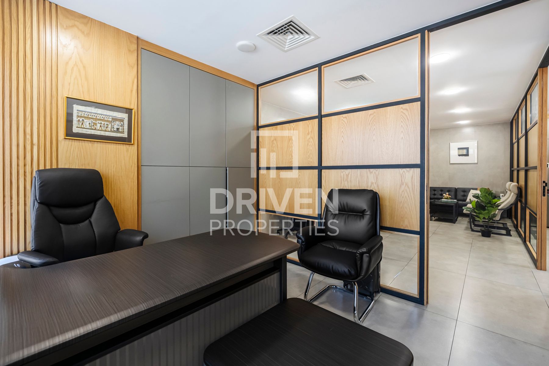 Fully furnished office with amazing views.
