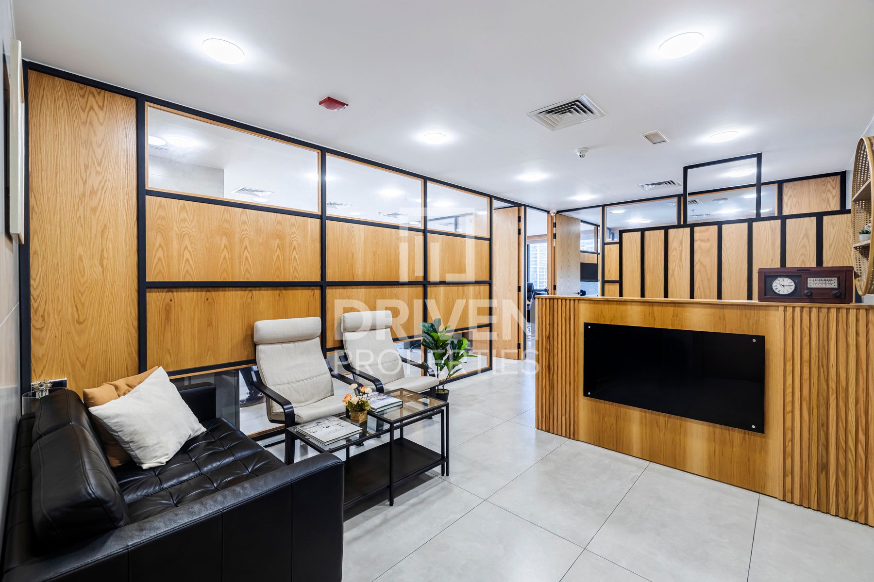 Fully furnished office with amazing views.