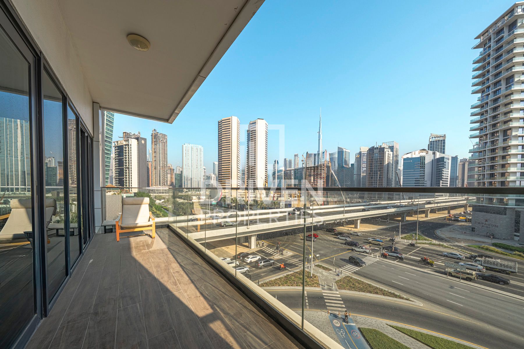 Burj View Prime Area New Building Spacious