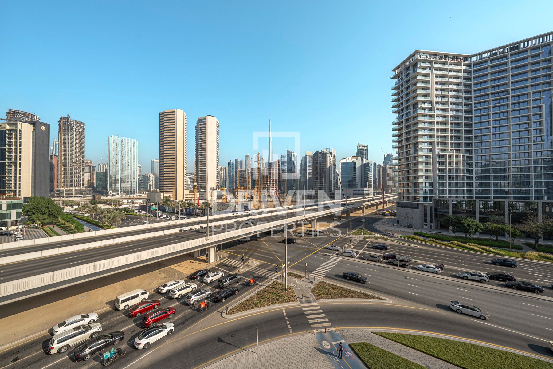 Burj View Prime Area New Building Spacious