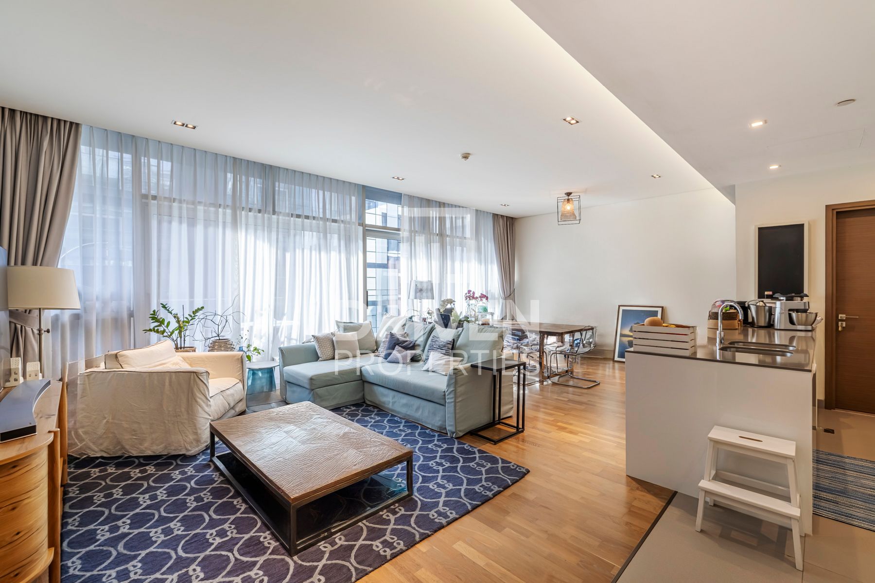 Modern Layout with Pool View Furnished