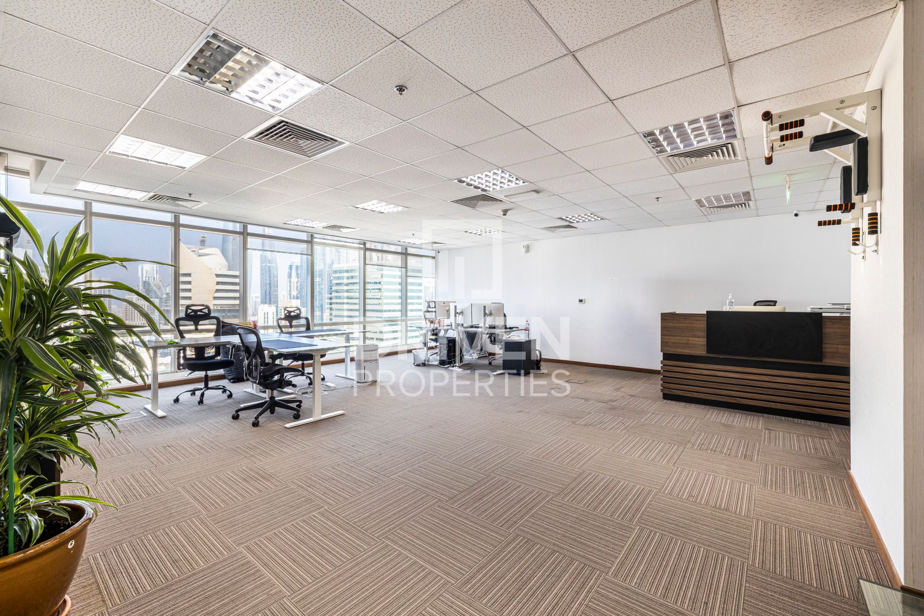 Fitted Office DMCC Prime Location Spacious