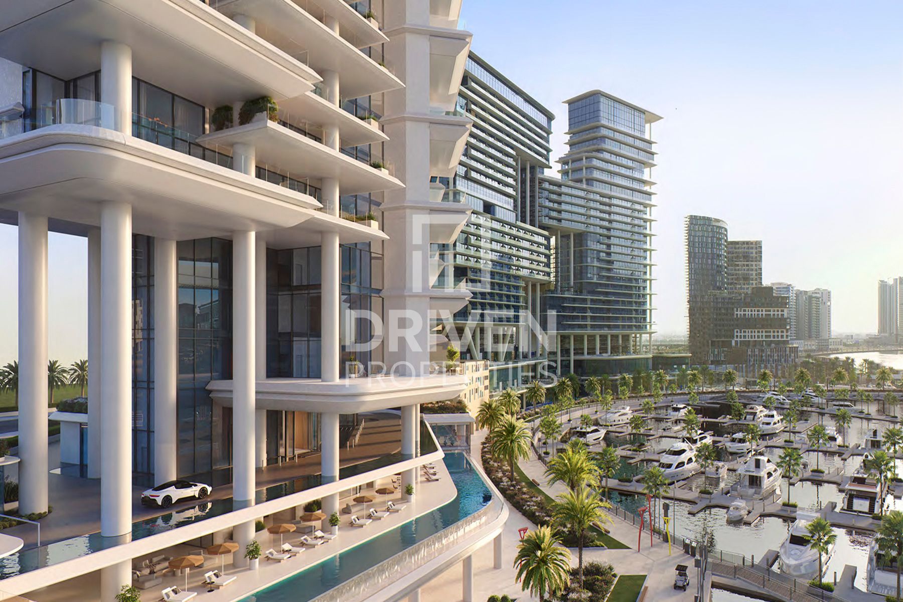 By Dorchester Private Pool with Burj View