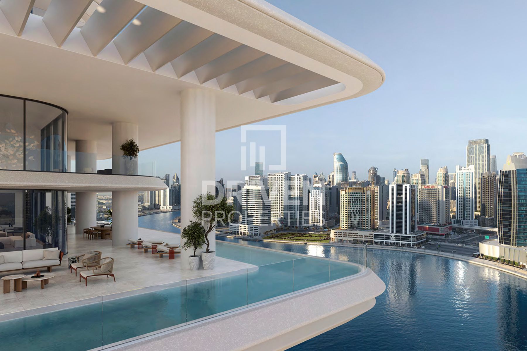 By Dorchester Private Pool with Burj View