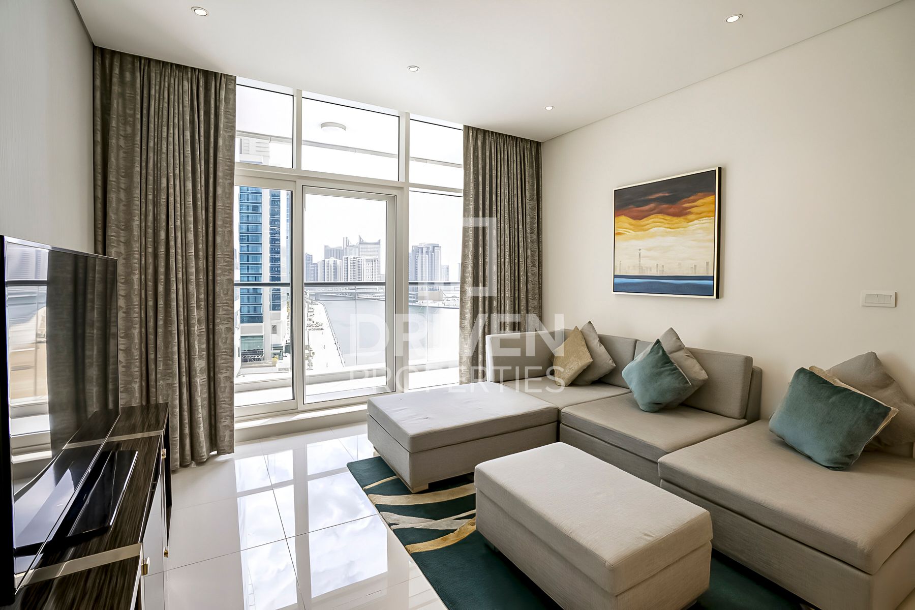 Full Canal View Mid Floor Vacant Apartment