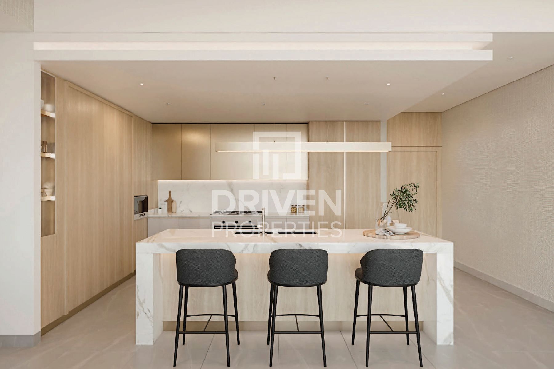 High Floor with Captivating Views Elegant Living