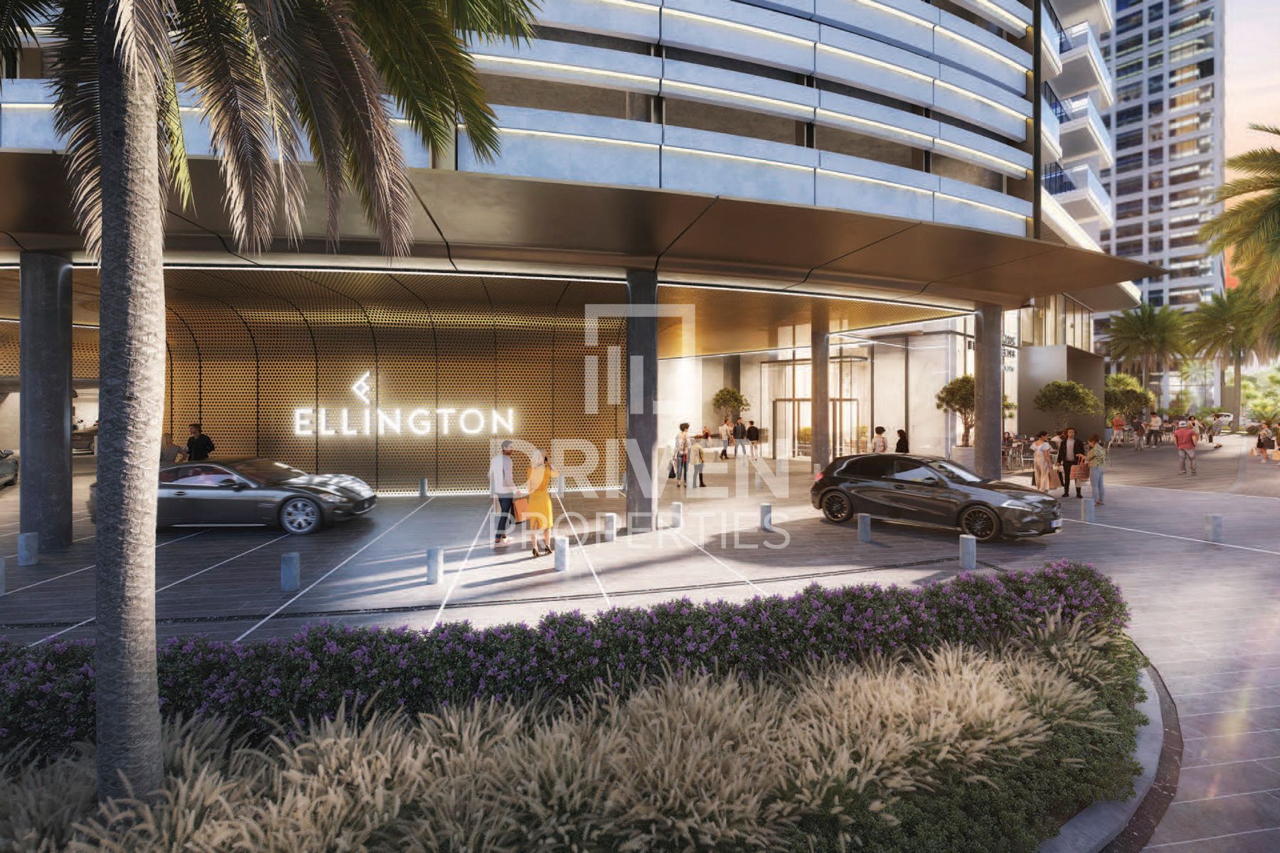 High Floor with Captivating Views Elegant Living