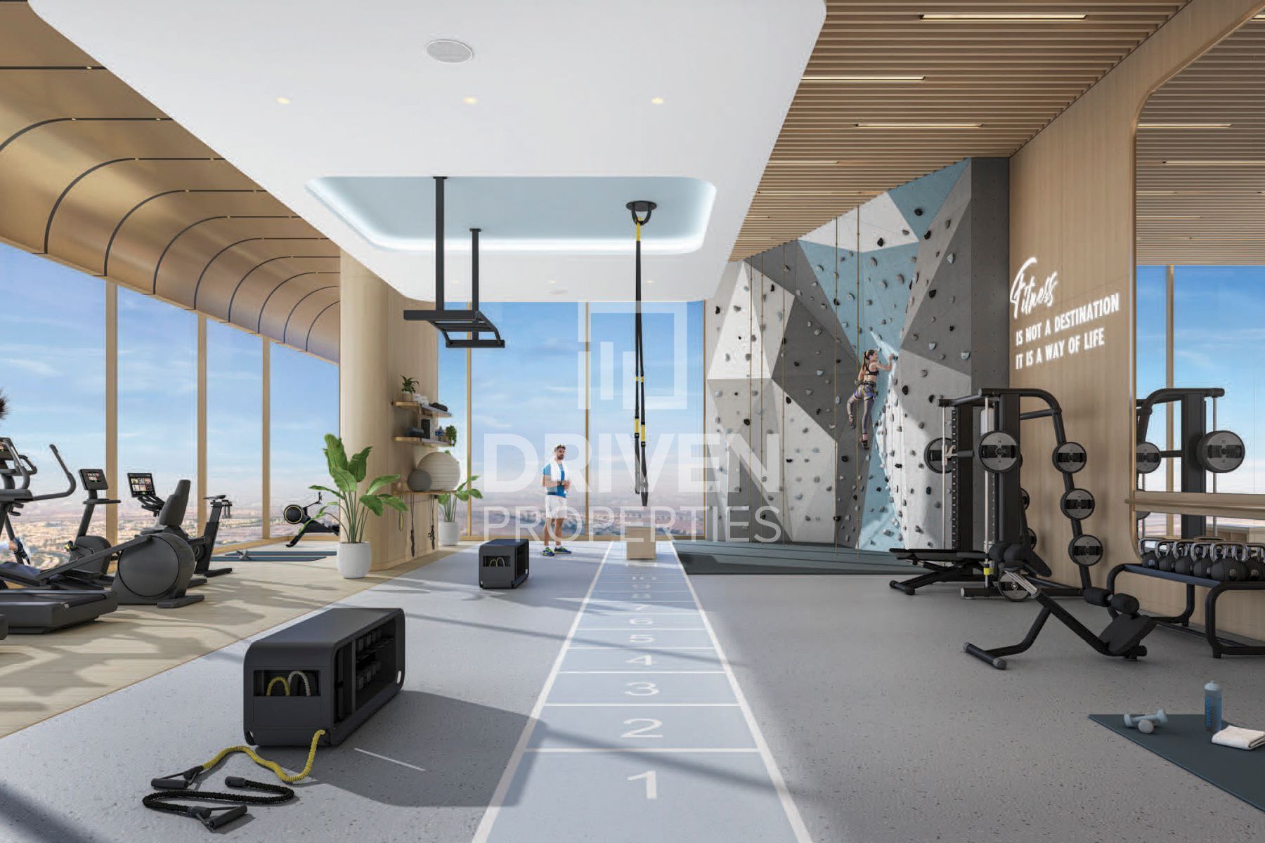 High Floor with Captivating Views Elegant Living