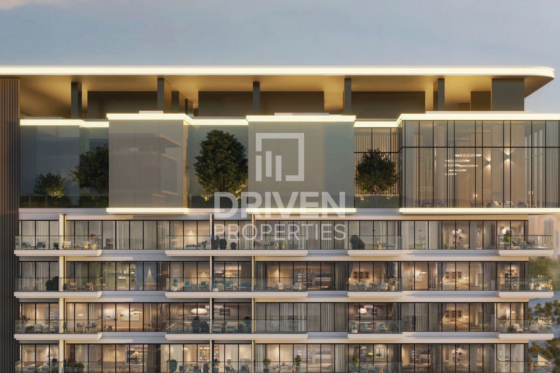 High Floor with Captivating Views Elegant Living