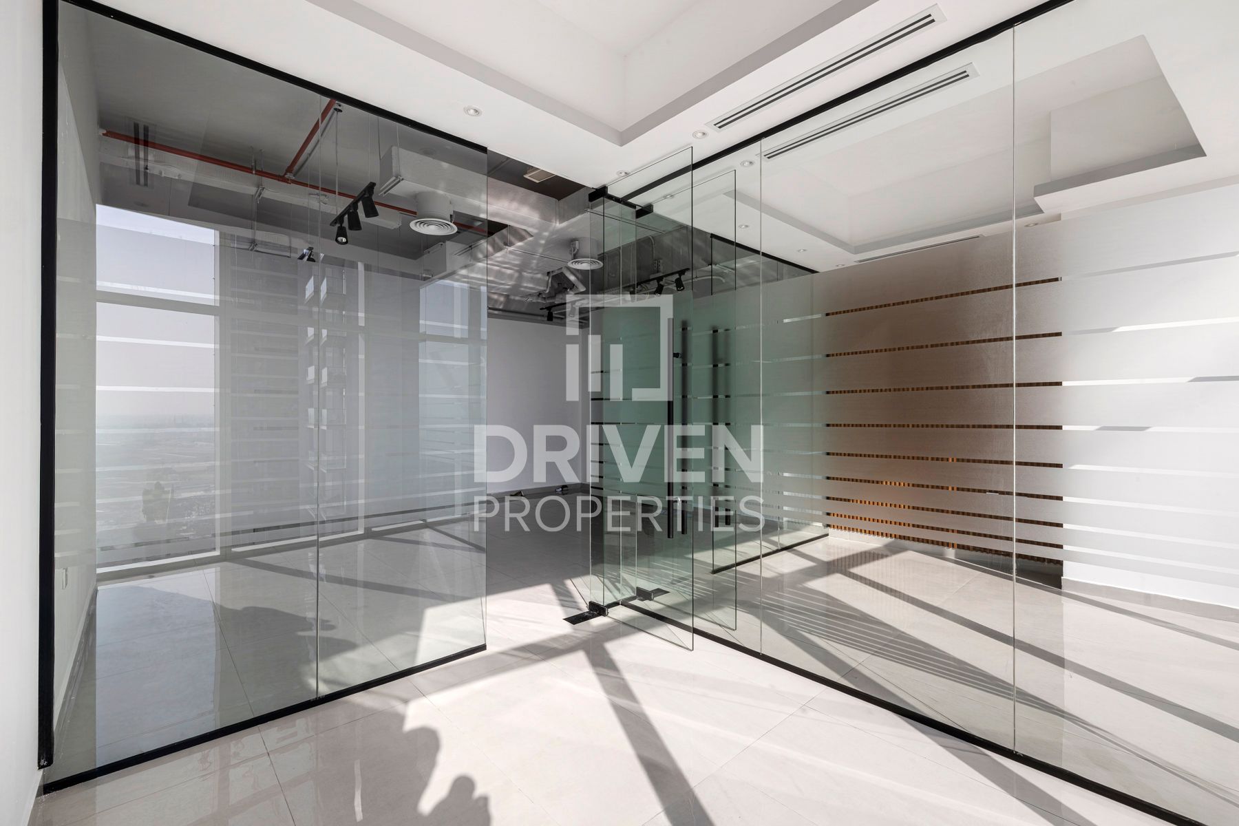 Fitted Office Two Partitions Natural Light