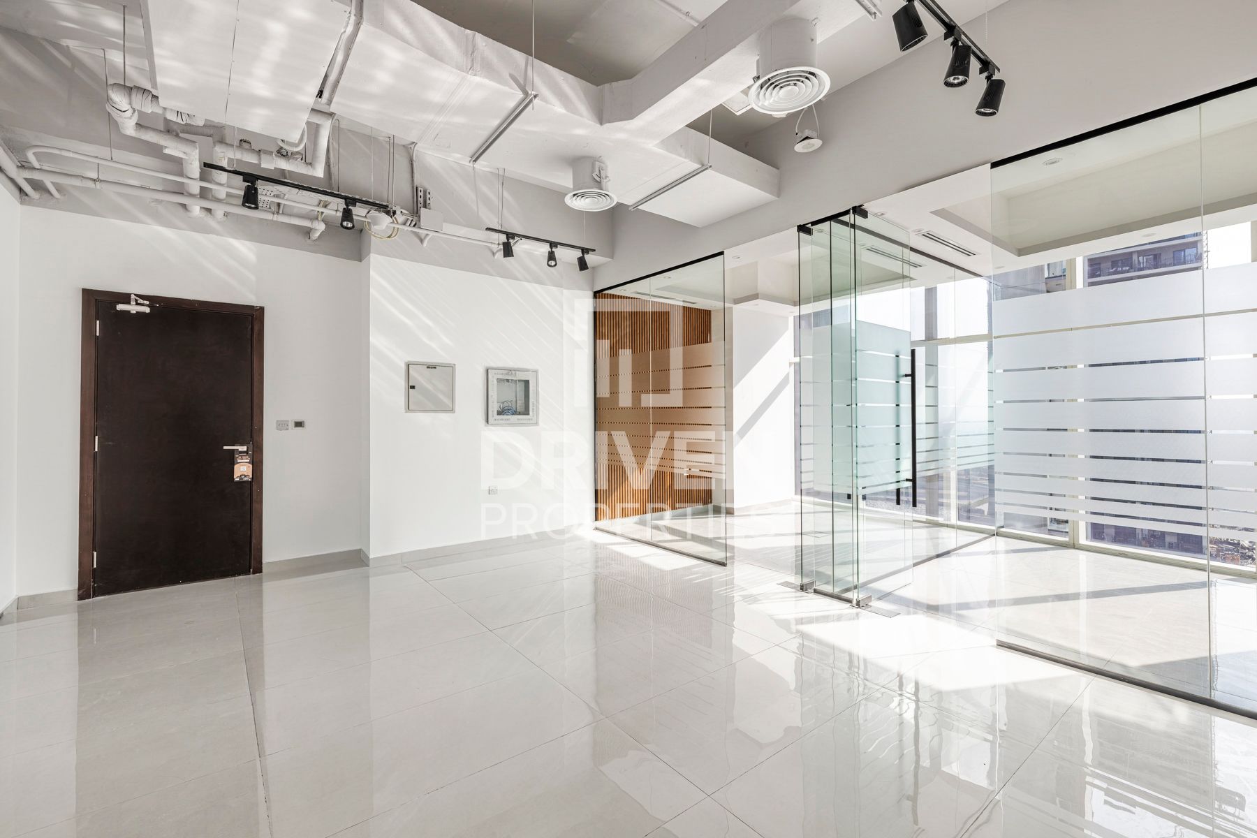 Fitted Office Two Partitions Natural Light