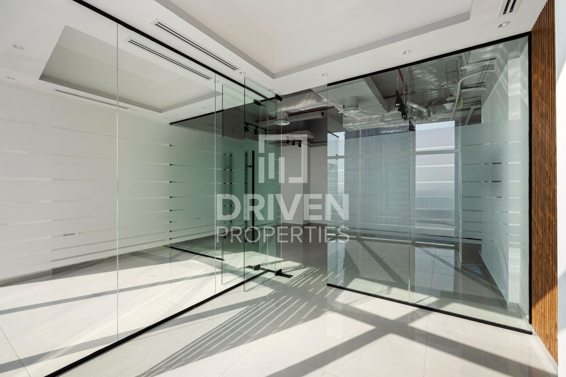 Fitted Office Two Partitions Natural Light