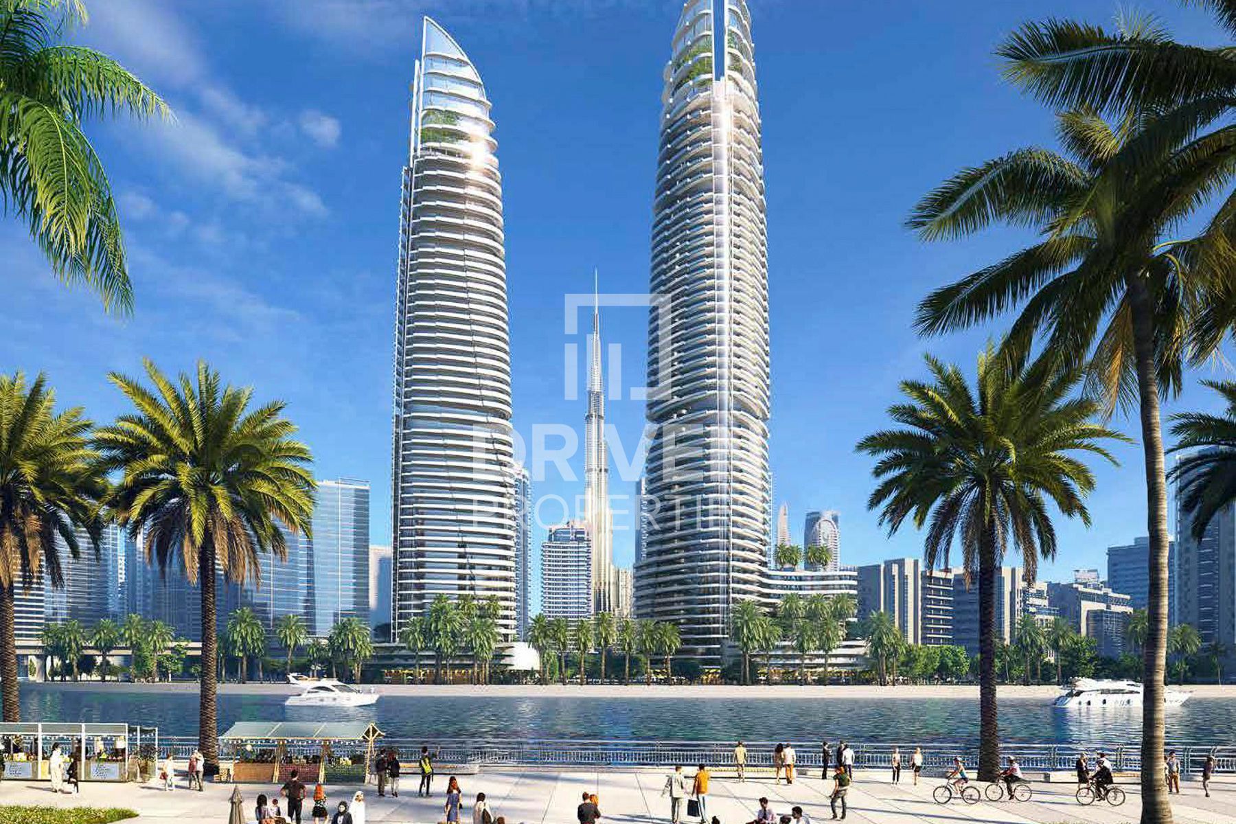 High Floor Burj and Canal View Sell at OP