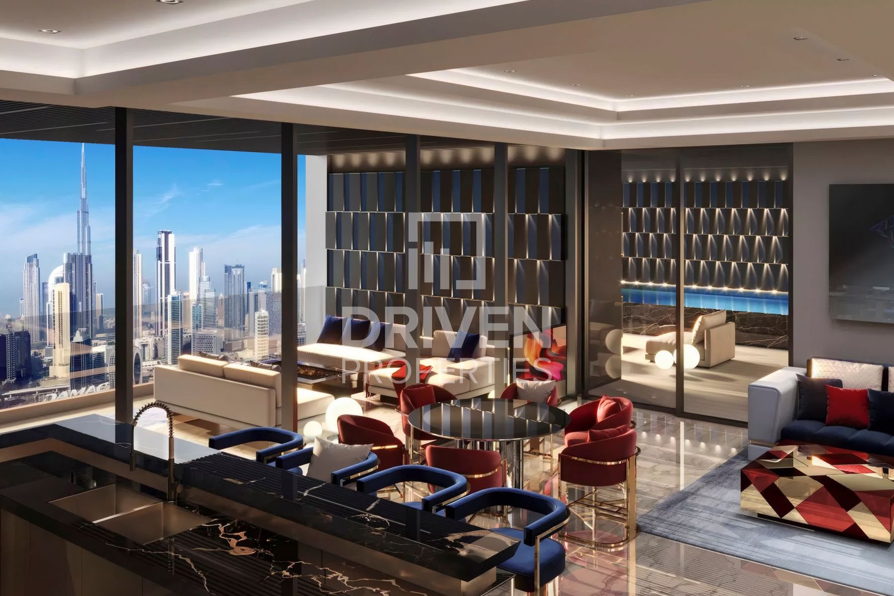 Emerald Villa High Floor Burj Khalifa View