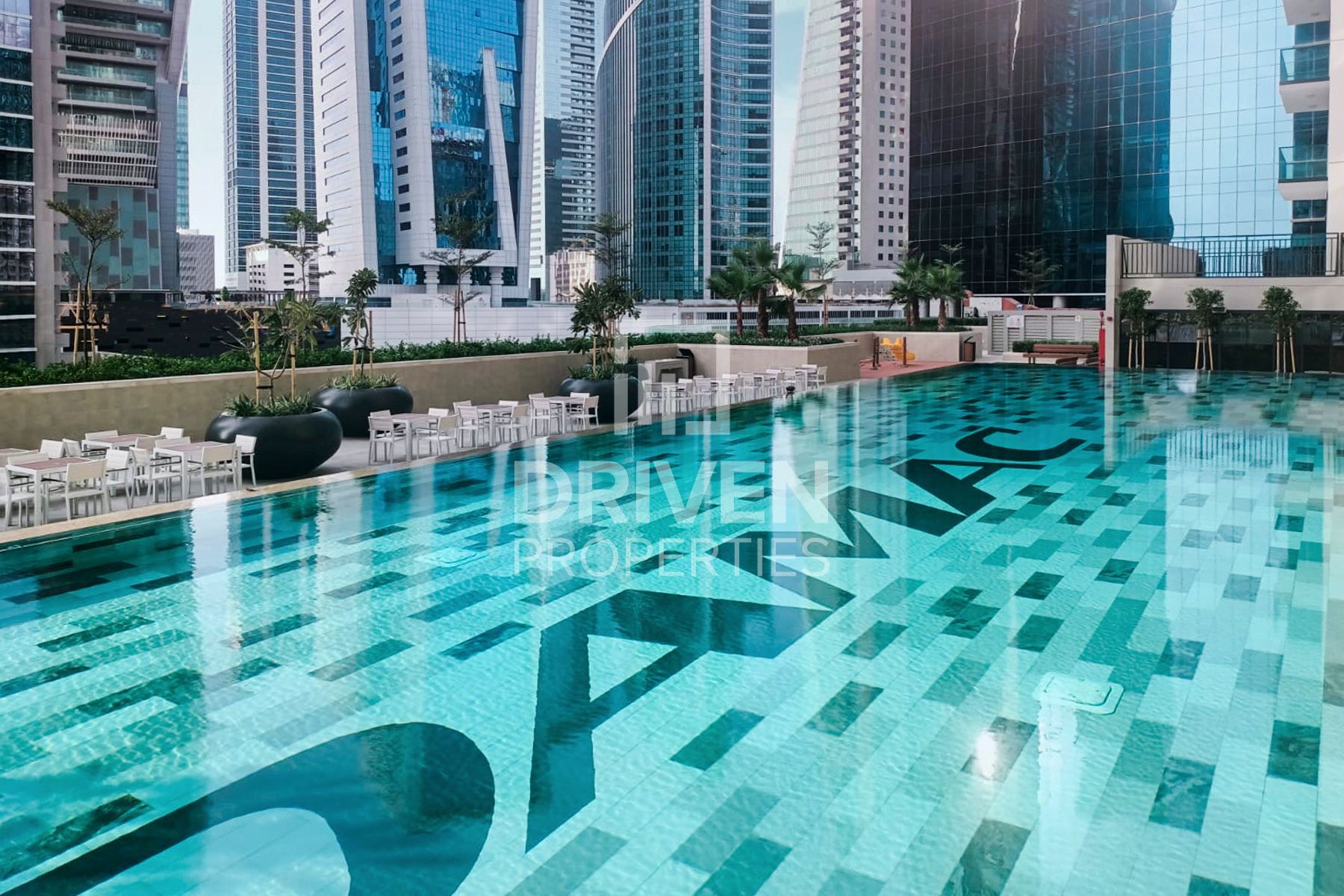 Pool View Close to Metro Sound Proof Unit