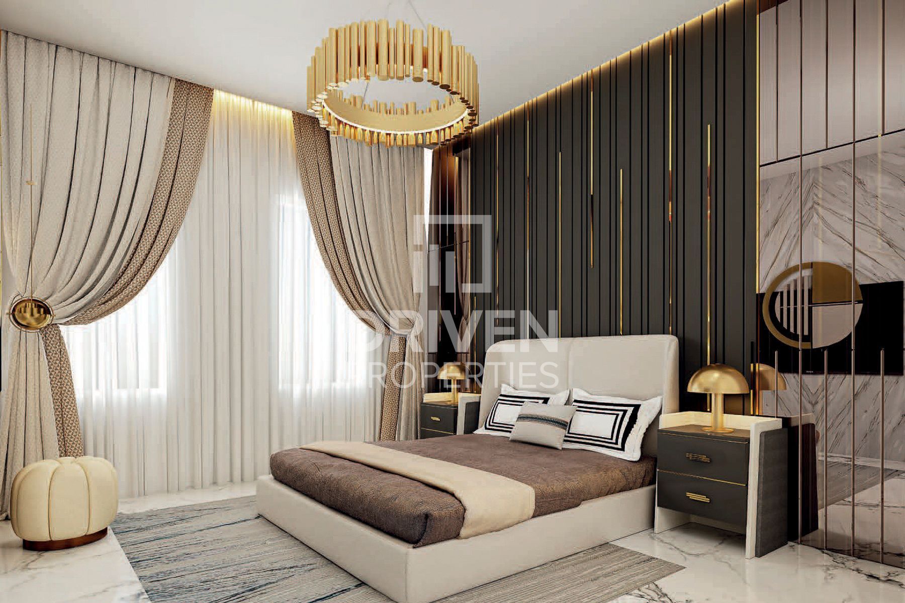 Modern Studio High Floor Burj Khalifa View