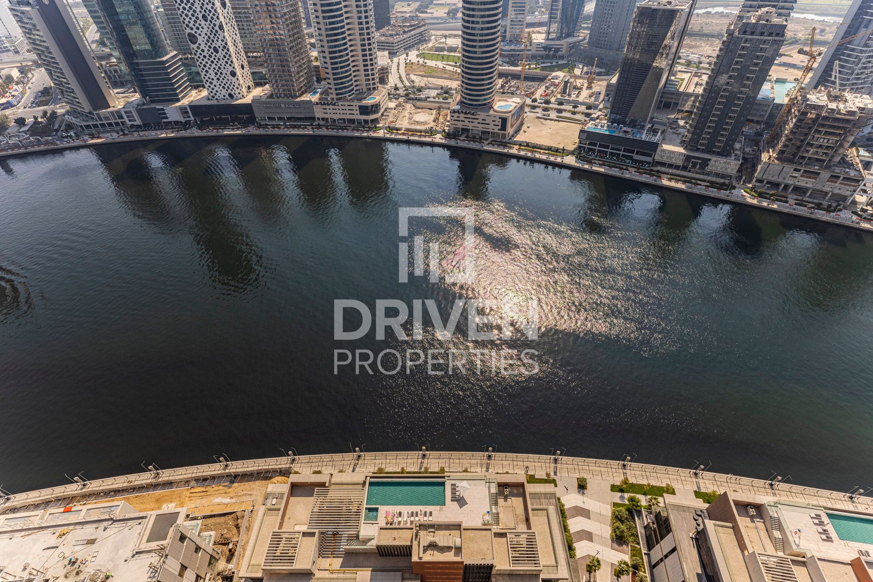 Unique Layout High Floor Canal and Burj View